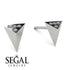 Triangle Diamond Earrings - Livia No. 3