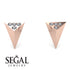 Triangle Diamond Earrings - Livia No. 2