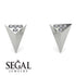 Triangle Diamond Earrings - Livia No. 3
