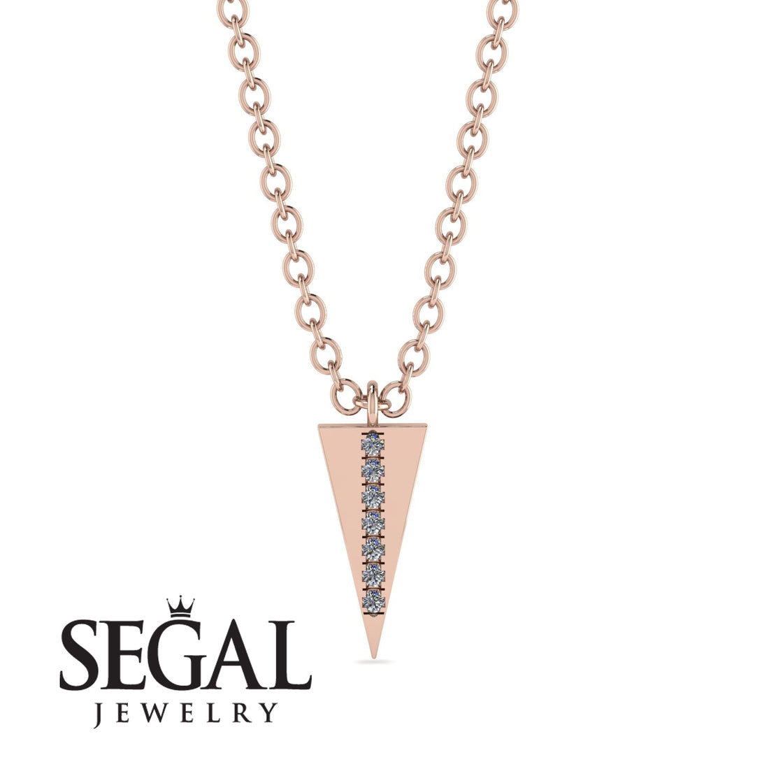 Triangle Diamond Necklace - Brynn No. 2