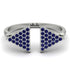 Triangle Open Sapphire Ring - Hope No. 15