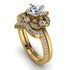 Unique Bloom Halo Diamond Bridal Set - Amanda No. 1 image 1