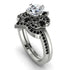 Unique Bloom Halo Diamond Bridal Set - Amanda No. 33 image 1