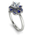 Unique Bloom Halo Diamond Ring - Amanda No. 63 image 1
