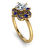 Unique Bloom Halo Diamond Ring - Amanda No. 61