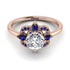 Unique Bloom Halo Diamond Ring - Amanda No. 62 image 2
