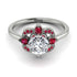 Unique Bloom Halo Diamond Ring - Amanda No. 48 image 2