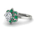 Unique Bloom Halo Diamond Ring - Amanda No. 18