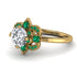 Unique Bloom Halo Diamond Ring - Amanda No. 16