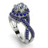 Unique Diamond Halo Engagement Ring - Jessica No. 63