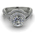Unique Diamond Halo Engagement Ring - Jessica No. 3 image 2