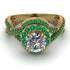 Unique Diamond Halo Engagement Ring - Jessica No. 16 image 2