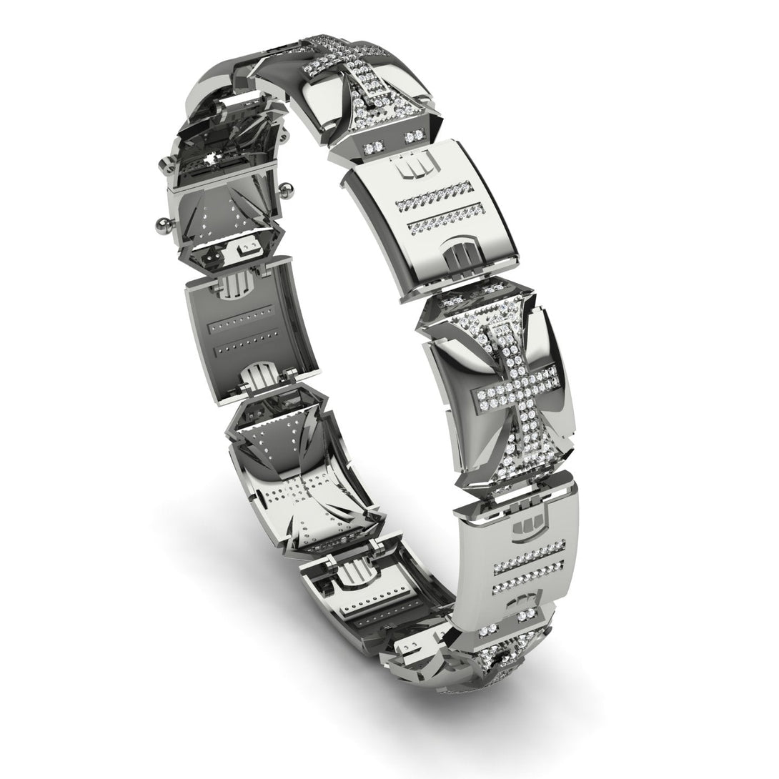 Unique Diamond Men Bracelet - Gary No. 3