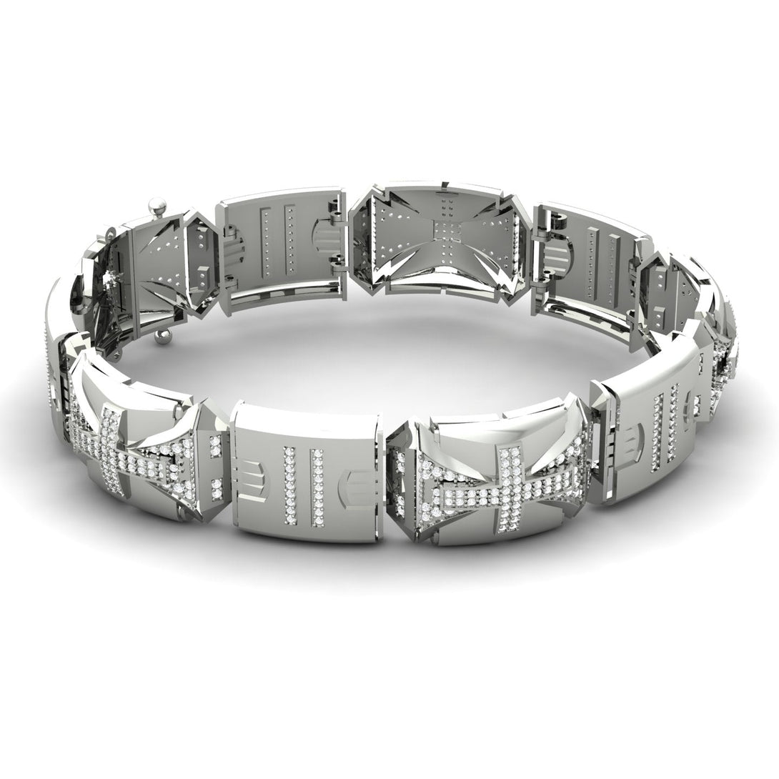 Unique Diamond Men Bracelet - Gary No. 3
