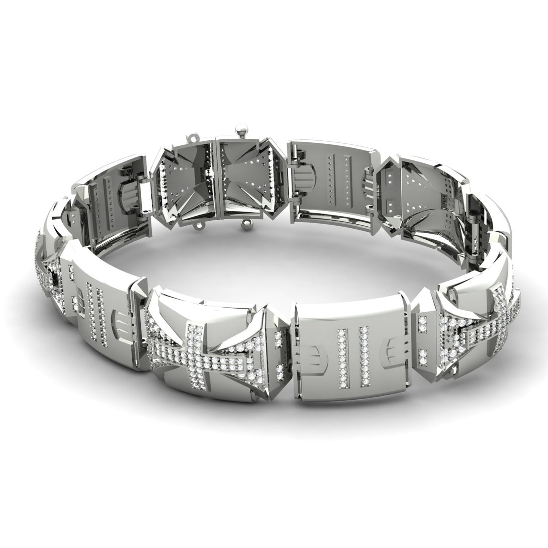 Unique Diamond Men Bracelet - Gary No. 3