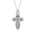 Unique Halo Cross Diamond Necklace - Ezra No. 3 image 1