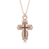 Unique Halo Cross Black Diamond Necklace - Ezra No. 8 image 1