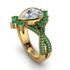 Unique Pear Cut Diamond Ring - Dorothy No. 16 image 1