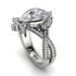 Unique Pear Cut Diamond Ring - Dorothy No. 3