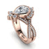 Unique Pear Cut Diamond Ring - Dorothy No. 2