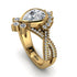 Unique Pear Cut Diamond Ring - Dorothy No. 1