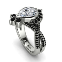 Unique Pear Cut Diamond Ring - Dorothy No. 33 image 1