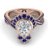 Unique Pear Cut Diamond Ring - Dorothy No. 62 image 2
