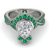 Unique Pear Cut Diamond Ring - Dorothy No. 18