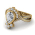 Unique Pear Cut Diamond Ring - Dorothy No. 1 image 3