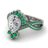 Unique Pear Cut Diamond Ring - Dorothy No. 18 image 3