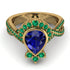 Unique Pear Cut Sapphire Ring - Dorothy No. 28 image 2