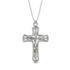 Unique Swirl Cross Inside Cross Necklace - Luca No. 3