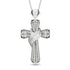 Unique Swirling Diamond Cross Pendant - Patrick No. 3 image 1