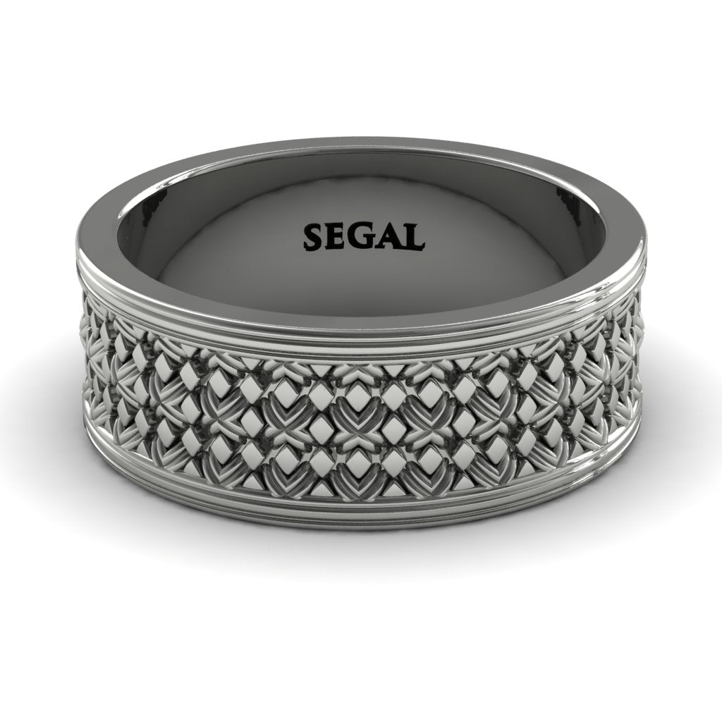 Christi's Custom Amethyst Bridal Set Leaves All Around in Platinum - Sydney 2ct No. 40