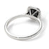 Vintage Classic Halo Cushion Black Diamond Ring - Skylar No. 9