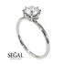 Classic Diamond Ring With Hidden Stones - Elliana No. 3 image 10