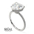 Heart Shape Diamond Ring - Noelle No. 3