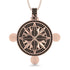 Wind Rose Black Diamond Pendant - Gregory No. 8
