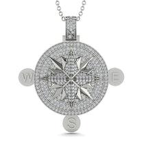 Wind Rose Diamond Pendant - Gregory No. 3 image 1