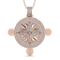 Wind Rose Diamond Pendant - Gregory No. 2 image 1