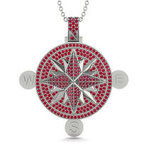 Wind Rose Ruby Pendant - Gregory No. 12 image 1