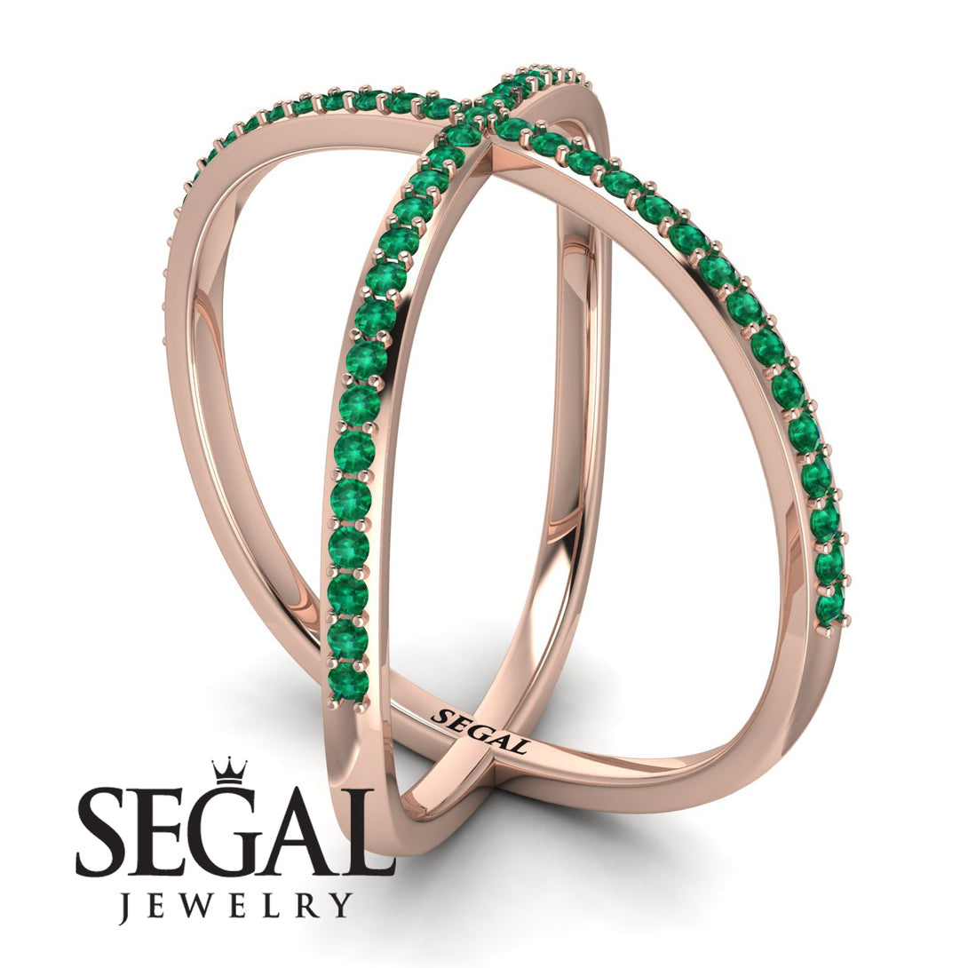 X Emerald Ring - Emery No. 5