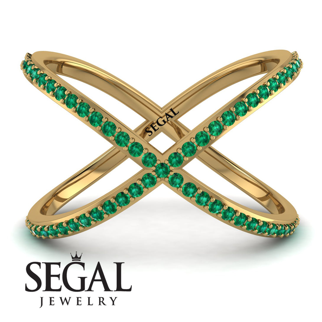 X Emerald Ring - Emery No. 4