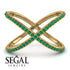 X Emerald Ring - Emery No. 4