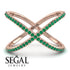 X Emerald Ring - Emery No. 5