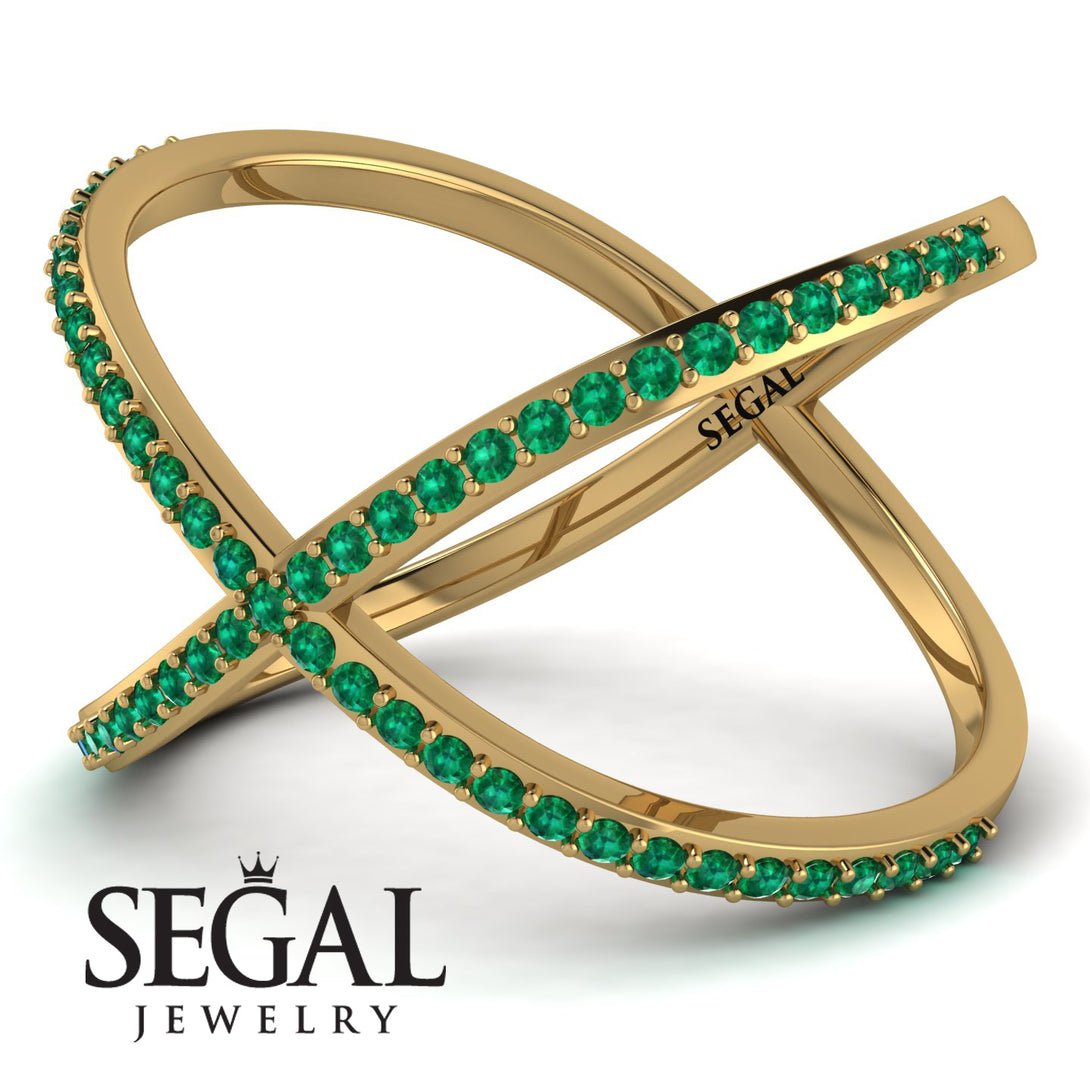 X Emerald Ring - Emery No. 4