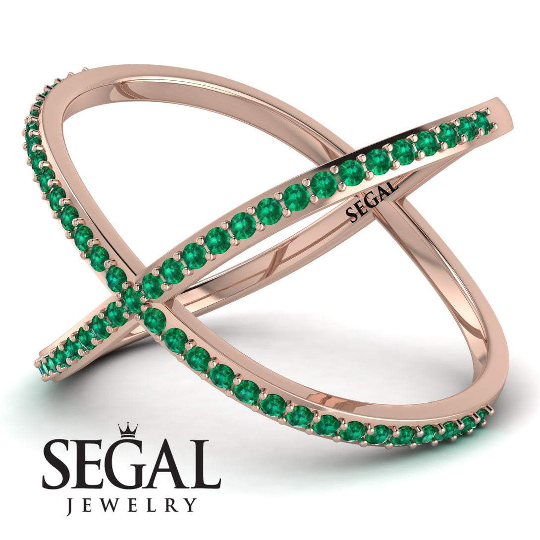 X Emerald Ring - Emery No. 5