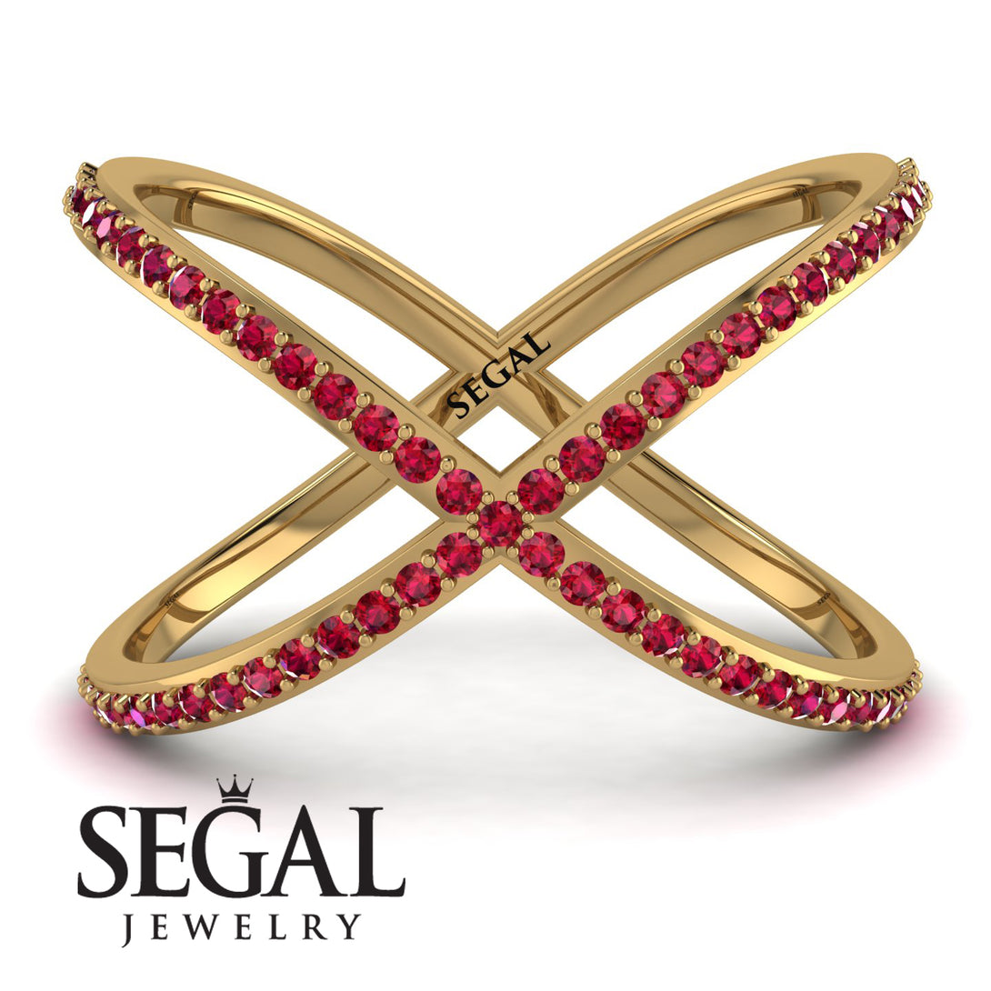 X Ruby Ring - Emery No. 10