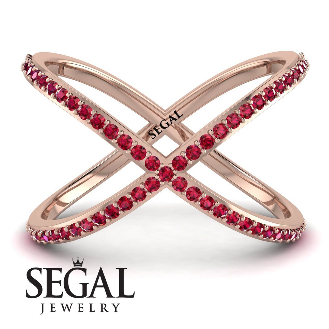X Ruby Ring - Emery No. 11