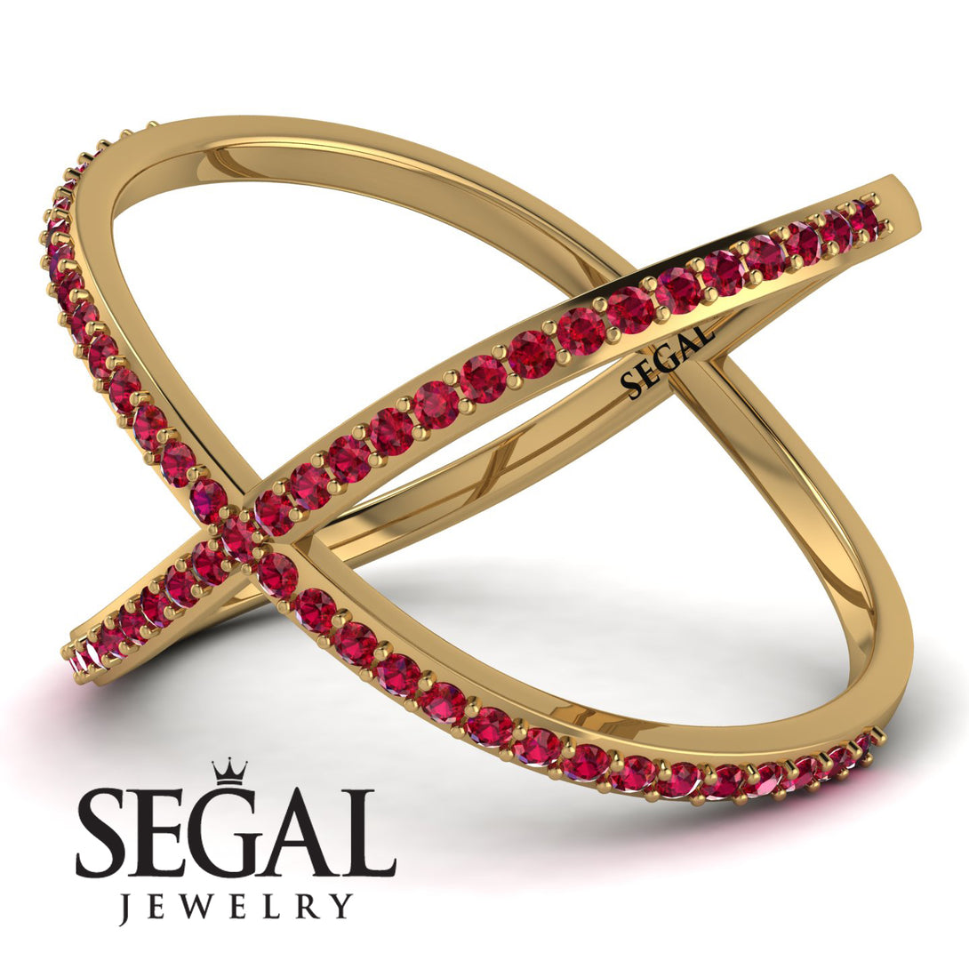 X Ruby Ring - Emery No. 10